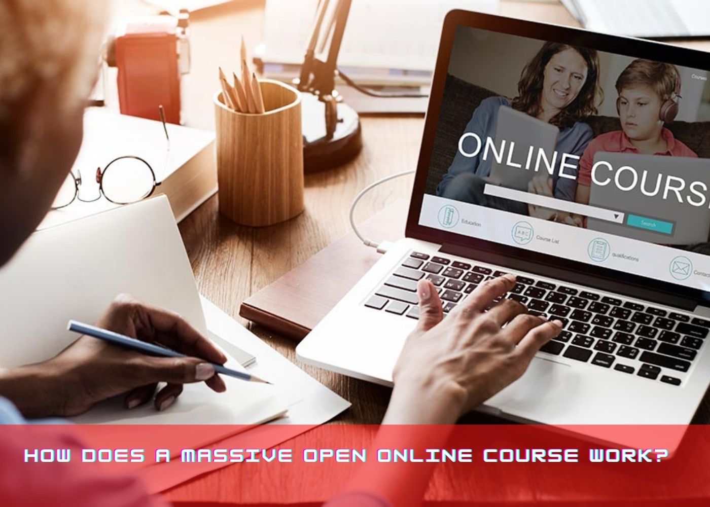 How does a massive open online course work?  
